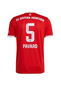 Bayern Munich Benjamin Pavard #5 Fotballdrakt Hjemme Klær 2022-23 Korte ermer